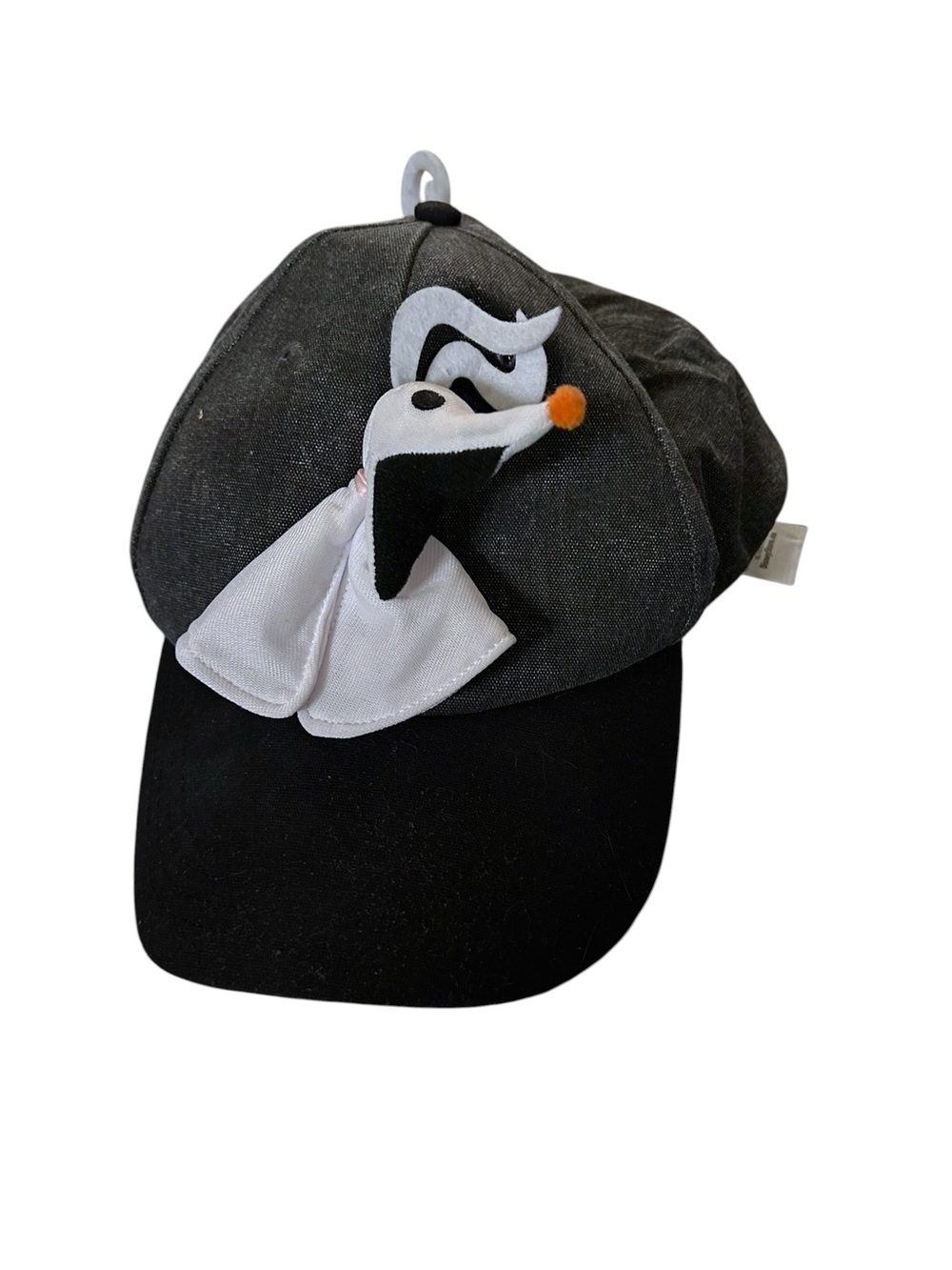 Nightmare Before Christmas Zero 3D Head and Tail Baseball Hat